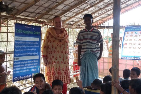 Ms. Marlene Brubaker visited Child Happiness Centers, Cox’s Bazar!