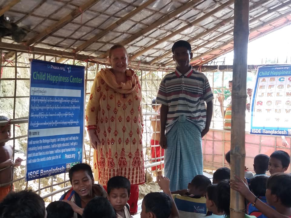 Ms. Marlene Brubaker visited Child Happiness Centers, Cox’s Bazar!