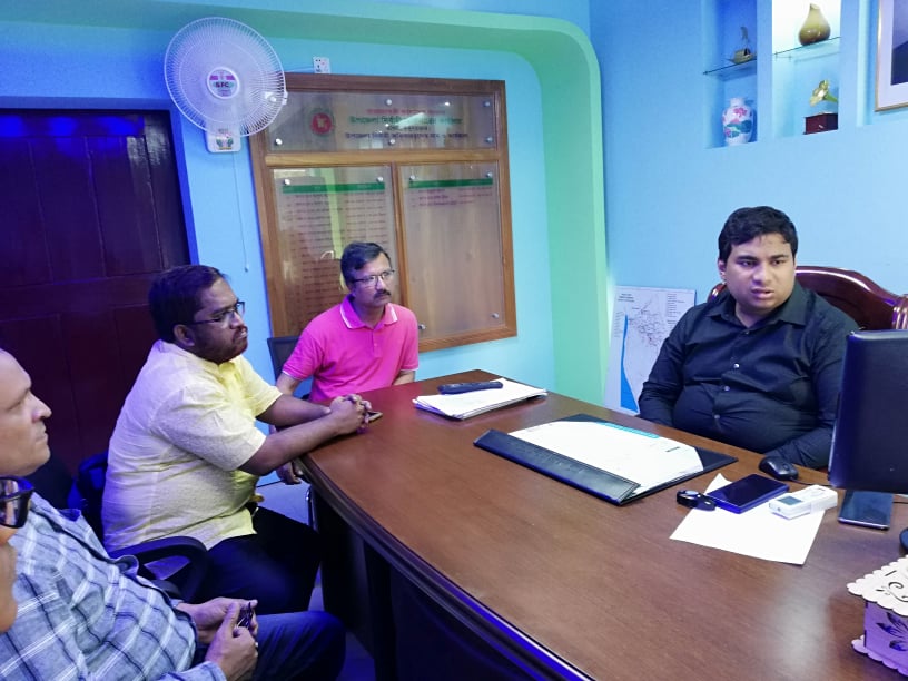 Rohingya Response Programme: Meeting with Upazila Nirbahi Officer(UNO) Ukhiya