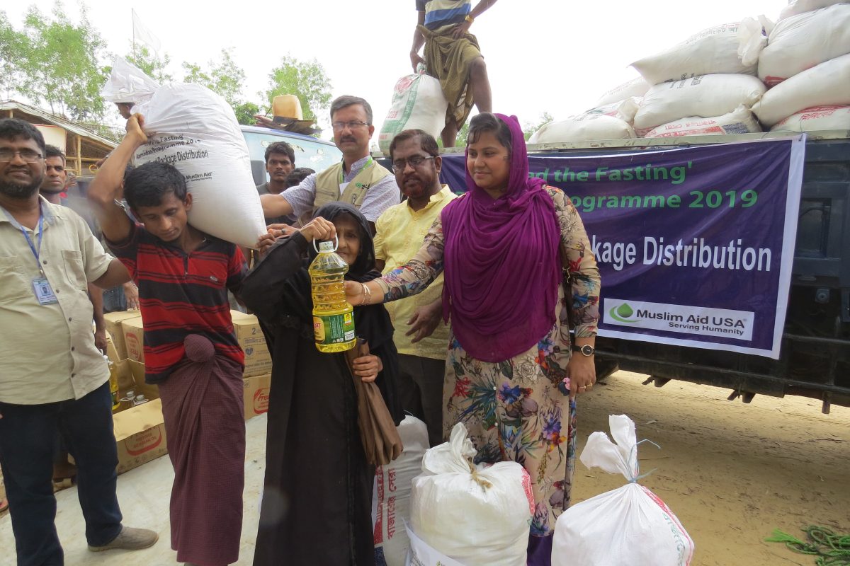 ISDE “FEED THE FASTING” RAMADAN FOOD PACK DISTRIBUTED TO ROHINGYA REFUGEES IN BANGLADESH