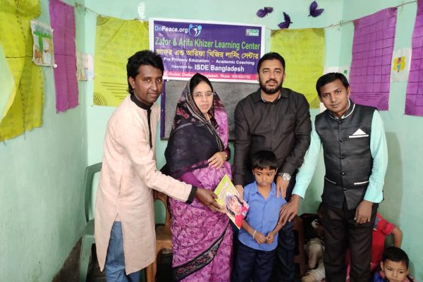 Learning Material distributed to ISDE’s Pre-School learners at Chattogram