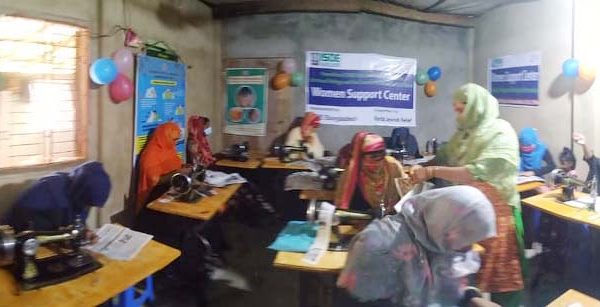 ISDE launches training program for skills development of Rohingya and Host Community women in Ukhia