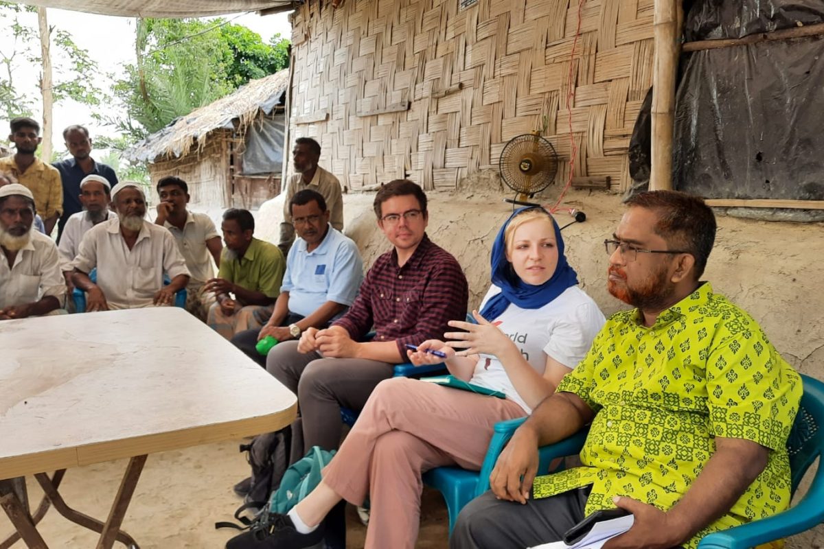WJR team visits SHGs of Community based Climate Resilience Initiatives in Coastal Areas of Bangladesh Project in Cox’s Bazar