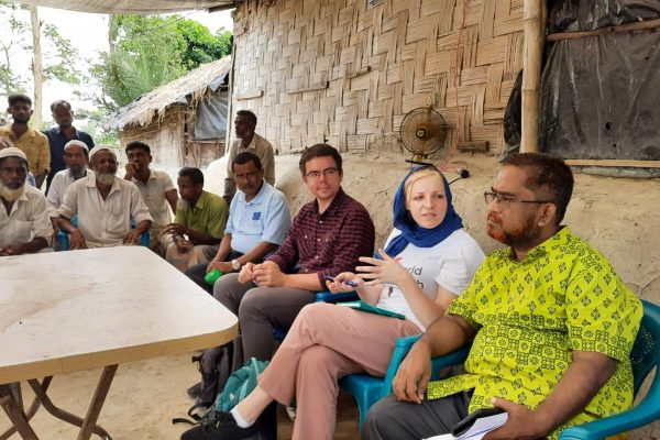 WJR team visits SHGs of Community based Climate Resilience Initiatives in Coastal Areas of Bangladesh Project in Cox’s Bazar