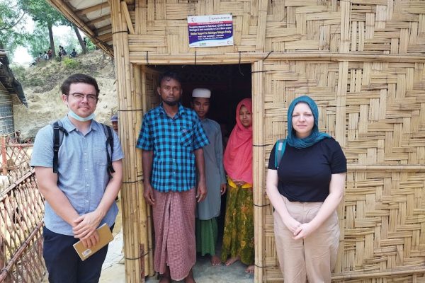 WJR team Visit Safe Shelters in Rohingya Camps