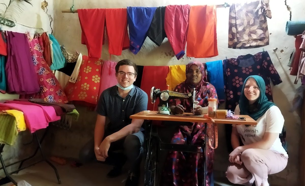 ISDE’s Seamstress Project visit by WJR team