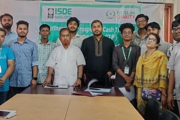 ISDE has distributed Grants to four Social Organizations in Chattogram