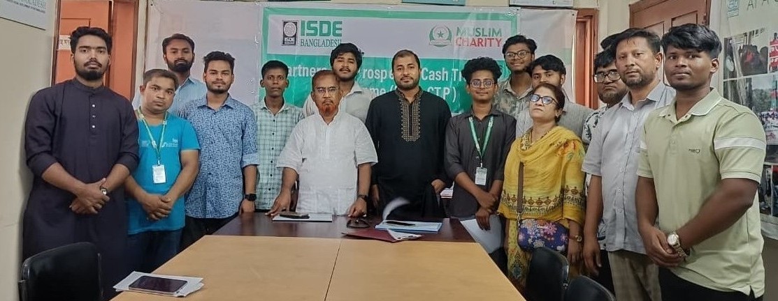 ISDE has distributed Grants to four Social Organizations in Chattogram