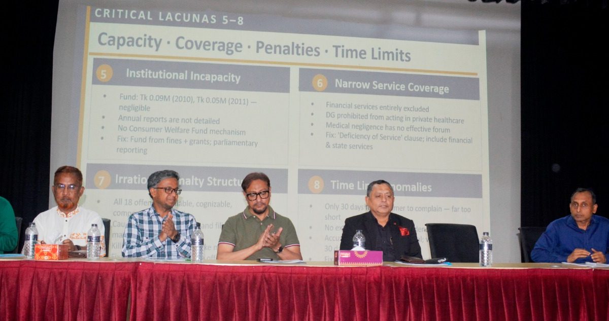 Seminar on Consumer Rights Protection Act 2009: Responsibilities of Students and Youth’ held at Premier University Chattogram,