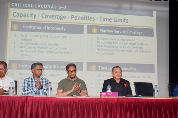 Seminar on Consumer Rights Protection Act 2009: Responsibilities of Students and Youth’ held at Premier University Chattogram,